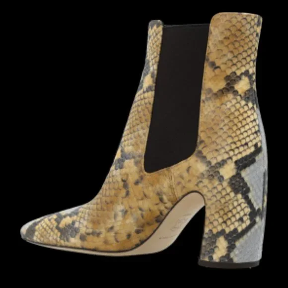 Tory Burch $478 Banana Chelsea Boot Washed Lavender/Dark Brown Sz 7 NIB! - Picture 7 of 8